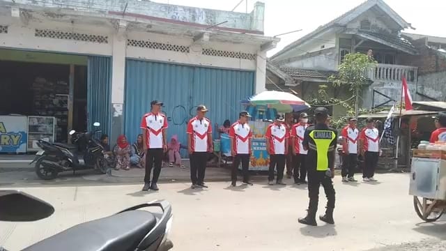 Warga Desa Mulyasari Pamanukan Meriahkan HUT RI ke-80 dengan Lomba Gerak Jalan