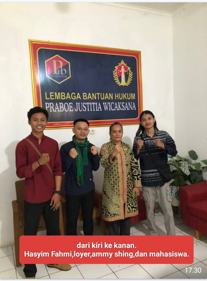 Wartawan Reskrim Polda News Biro Pantura Subang Silaturahmi dengan LBH Praboe Justitia Wicaksana