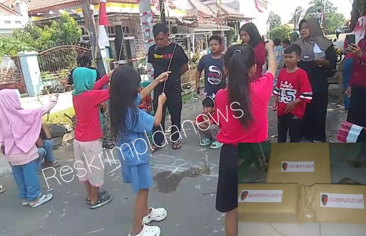 Meriahkan HUT RI Ke 80 Kabiro Media Reskrimpoldanews Indaramayu Adakan Berbagai Lomba