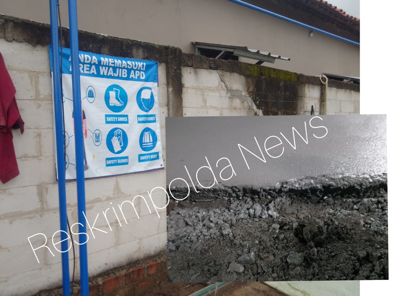 Proyek Futsal Di Desa Puntang Abaikan Aturan UU Nomor 14 Tahun 2008