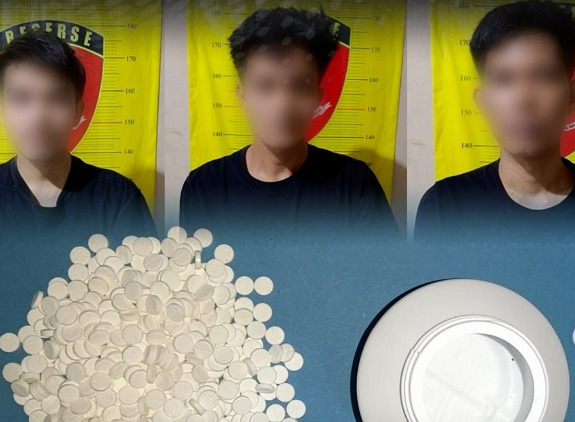 Polsek Ciputat Timur Gulung Sindikat Peredaran Obat Keras Tanpa Izin, Ribuan Pil Disita