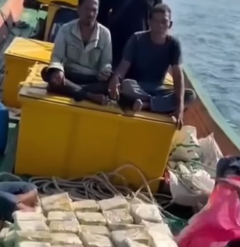 Polda Sumut Bekuk Dua Nelayan Aceh, Selundupkan 190 Kilogram Sabu Lewat Laut Brandan