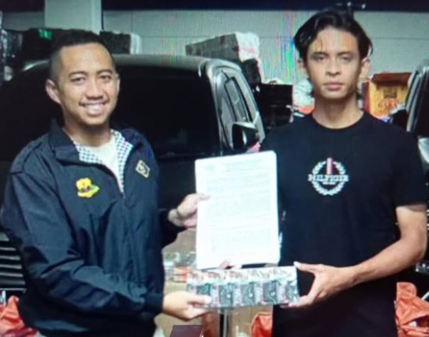 Polres Sampang Gagalkan Peredaran Rokok Ilegal, 77 Paket Tanpa Pita Cukai Diamankan