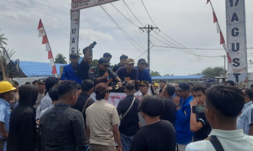 Aliansi Pemuda Aceh Singkil Desak Penutupan Pabrik Sawit PT Socfindo di Rimo