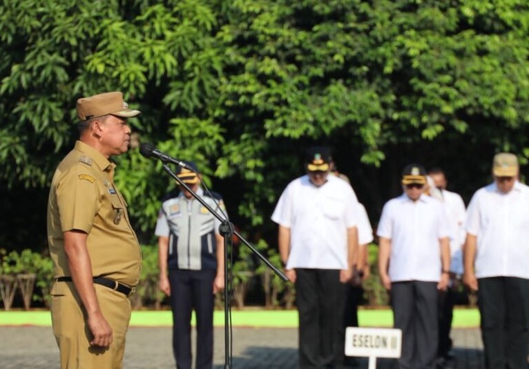 Apel Pagi Pemkot Bekasi: Wali Kota Tri Adhianto Pimpin Mengheningkan Cipta untuk Korban Tragedi Unjuk Rasa