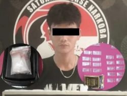 Upaya Siasat Gagal, Tersangka Narkoba Buang Barang Bukti Saat Ditangkap, Satresnarkoba Polres Musi Rawas Amankan 25 Paket Sabu