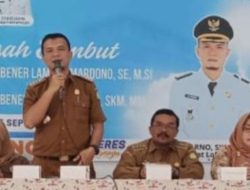 H. Warno ,AMK.,SKM.,MM.Kes Siap Lanjutkan Program Pembangunan Di Keccamatan Lohbener