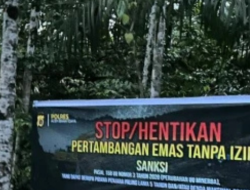 Polres Abdya Tegaskan Larangan Keras Aktivitas Tambang Emas Ilegal, Siap Tindak Tegas Pelaku PETI