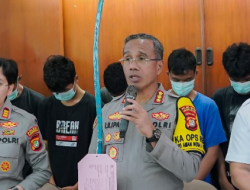 12 REMAJA TERLIBAT TAWURAN DI PESANGGRAHAN DIBEKUK POLISI, ORANG TUA DIMINTA PERKETAT PENGAWASAN