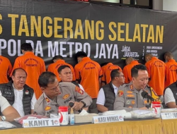 Polres Tangsel Bongkar Pabrik Tembakau Sintetis di Apartemen Mewah, Sita 21 Kilogram Barang Bukti dan Tangkap 9 Tersangka