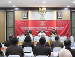 Sesjampidum Kunjungi Kejati Banten, Lakukan Supervisi Penanganan Perkara Tindak Pidana Umum