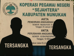 Kasus Korupsi KPN “Sejahtera” Nunukan: Dua Tersangka Ditetapkan, Kerugian Negara Capai Rp12,5 Miliar
