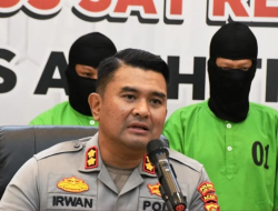 Satresnarkoba Polres Aceh Timur Amankan 67 Kg Ganja, Dua Kurir Dibekuk
