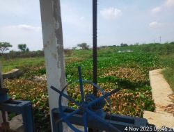 KTNA Casyanto Sigap Pantau Sungai Yang Di Penuhi Eceng Gondok