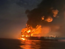 Dua Tanker Minyak Meledak di Laut Hitam, Diduga Serangan Drone Laut: Otoritas Turki Tegaskan Bukan Ranjau Laut