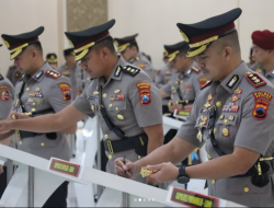 Serah Terima Jabatan Kapolres Boyolali Digelar di Mapolda Jawa Tengah