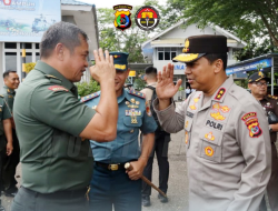 KAPOLDA NTT HADIRI PROSESI PENGANTARAN KASAD USAI KUNJUNGAN KERJA DI WILAYAH NUSA TENGGARA TIMUR