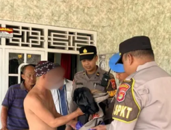 MENGAKU ANGGOTA POLRI, SIPROPAM POLRES TULANG BAWANG BARAT AMANKAN PRIA GUNAKAN ATRIBUT KEPOLISIAN SECARA ILEGAL