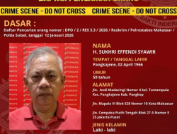 POLRESTABES MAKASSAR TERBITKAN DPO TERHADAP TERDUGA PELAKU TINDAK PIDANA KORUPSI