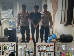 Polsek Samarinda Seberang Ungkap Laboratorium Gelap Produksi Pil Ekstasi Oplosan
