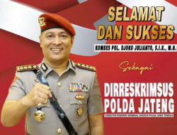Direktur Reserse Kriminal Khusus Polda Jawa Tengah Terima Ucapan Selamat dan Harapan Penguatan Penegakan Hukum Berkeadilan