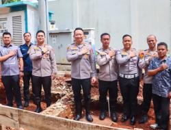 Kapolres Tangerang Selatan Resmi Laksanakan Peletakan Batu Pertama Pembangunan Klinik Polres Tangsel
