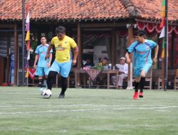 Wartawan Kebumen Takluk 1-6 dari Polres dalam Mini Soccer Peringati HPN ke-80