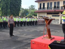 Polres Purbalingga Gelar Upacara Sertijab, Kenaikan Pangkat dan Wisuda Purnabakti