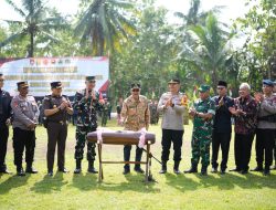 Bupati Sadewo Buka TMMD Sengkuyung Tahap I Tahun 2026 di Desa Sawangan Wetan Patikraja