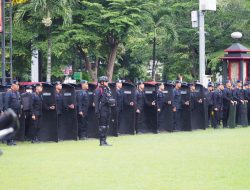 ​Pastikan Keamanan Masyarakat, Satbrimob Polda Jateng Gelar Apel Kesiapsiagaan dan Pengecekan Alutsista​