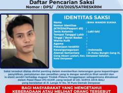 Polresta Denpasar Terbitkan Daftar Pencarian Saksi Kasus Dugaan Penggelapan di UD Surya Jaya Bali
