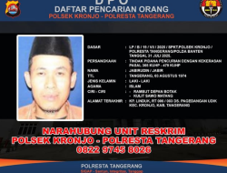 Polsek Kronjo Terbitkan DPO Kasus Pencurian dengan Kekerasan, Masyarakat Diminta Bantu Informasi Keberadaan Pelaku