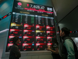 IHSG Melemah 1,76 Persen di Awal Perdagangan, Saham Tambang dan Emas Tertekan