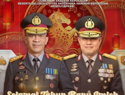 Gubernur Akademi Kepolisian bersama seluruh Civitas Akademika Akademi Kepolisian menyampaikan ucapan Selamat Tahun Baru Imlek 2577 Kongzili / 2026 Masehi