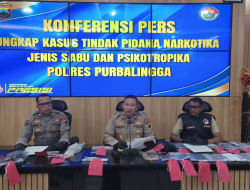Polres Purbalingga Ungkap Dua Kasus Penyalahgunaan Narkoba