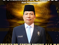 BNN Provinsi Lampung Ucapkan Selamat atas Pelantikan Brigjen Pol Sakeus Ginting sebagai Direktur Pengawasan Tahanan dan Barang Bukti BNN RI