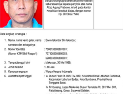 Bareskrim Polri Terbitkan DPO Bandar Narkoba Erwin Iskandar alias Ko Erwin, Pengejaran Diambil Alih Dittipidnarkoba