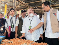 Satgas Pangan Ditreskrimsus Polda NTB Lakukan Pemantauan Harga dan Mutu Pangan di Pasar Kebon Roek