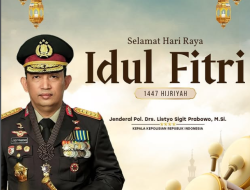 Pesan Kapolri di Hari Raya Idulfitri: Perkuat Persatuan dan Jaga Kamtibmas