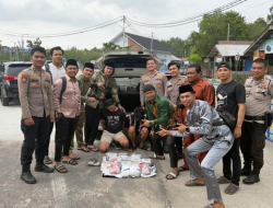 Dua Kurir Sabu Ditangkap di Antrean Pelabuhan Roro Air Putih Bengkalis, Polisi Amankan Pelaku di Dalam Mobil