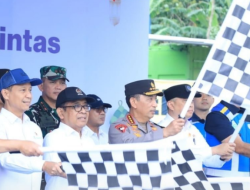 Kapolri Pimpin Pelepasan Skema One Way Nasional Tol Kalikangkung–Cikampek, Rekayasa Lalu Lintas Berlaku Kondisional