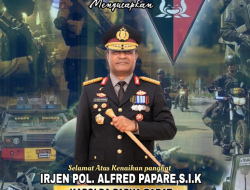 Brimob Polda Papua Barat Sampaikan Ucapan Selamat atas Kenaikan Pangkat Irjen Pol. Alfred Papare sebagai Kapolda Papua Barat