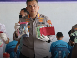 Satresnarkoba Polresta Deli Serdang Sita 33 Kg Sabu, 4 Kg Ganja dan 500 Butir Ekstasi, 9 Tersangka Diamankan