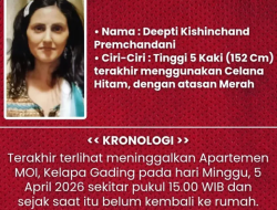 Polsek Kemayoran Umumkan Orang Hilang, Perempuan Terakhir Terlihat di Apartemen MOI Kelapa Gading