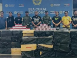 Sinergi Bea Cukai dan TNI Gagalkan Peredaran 816.800 Batang Rokok Ilegal di Perbatasan Entikong