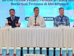 BPOM dan Bareskrim Polri Gerebek Gudang Gas Tertawa Ilegal “Baby Whip” di Jakarta Barat