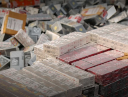 Bea Cukai Sidoarjo Musnahkan 3,9 Juta Batang Rokok Ilegal Senilai Rp5,9 Miliar, Cegah Kerugian Negara Rp3,84 Miliar
