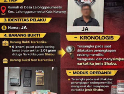 Satresnarkoba Polresta Kendari Ungkap Kasus Narkotika, Pria Berinisial JA Diamankan Bersama Sabu dan Timbangan Digital