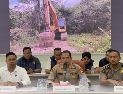 Polresta Mamuju Bongkar Tiga Lokasi Tambang Emas Ilegal di Kawasan Hutan Lindung