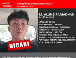 DPO Kasus Narkoba 58 Kg di Jambi Masih Buron, Polisi Intensifkan Pencarian